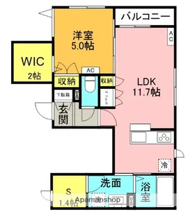 KOMAZAWA KOUEN TERRACE【2階】の間取り