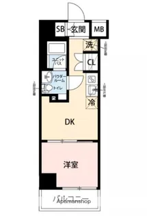 マイナビSTAYアーバンスイート幡ヶ谷【4階】の間取り