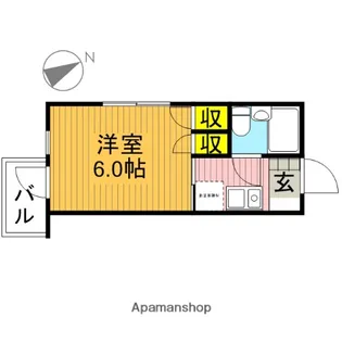 ベセル四季【2階】の間取り