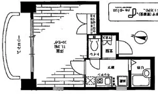ステージファースト笹塚【10階】の間取り