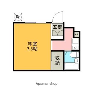 マ・メゾン羽根木【1階】の間取り