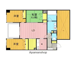 コスモフォーラム武蔵小金井【11階】の間取り
