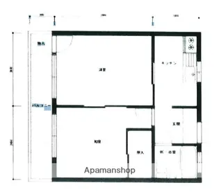 アートメゾン武蔵小金井【2階】の間取り