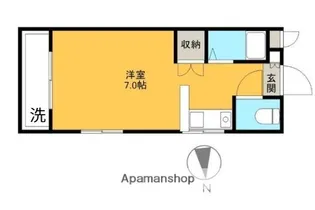 ソネットウォーム【206号室】の間取り