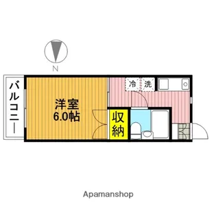 チバレー仲里【202号室】の間取り