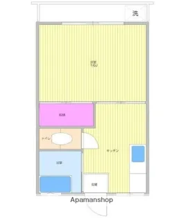 美好マンション【3階】の間取り