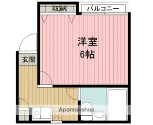 フローレンスえいと【3階】の間取り