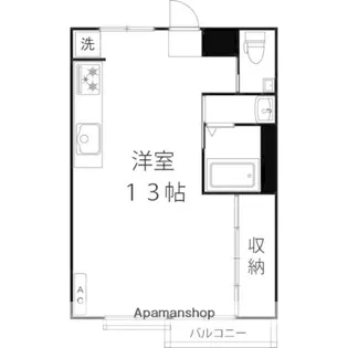 モリパレス【1階】の間取り