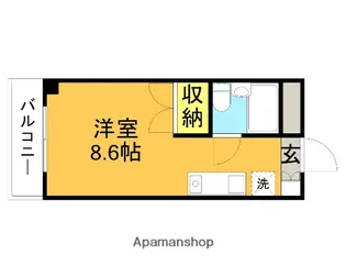 宮澤ビル【3階】の間取り