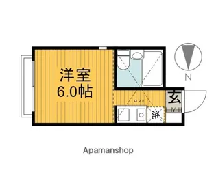 ハイムS【2階】の間取り