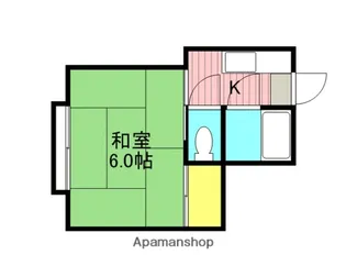 ヴェスパ【2階】の間取り