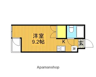 アメニティコウヤマ第12ガーデン【1階】の間取り