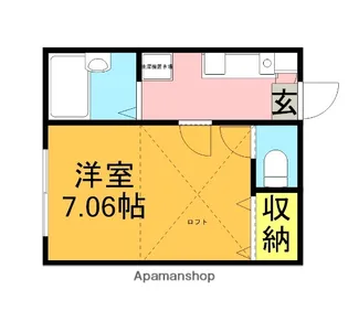 エスポアール東小金井【2階】の間取り