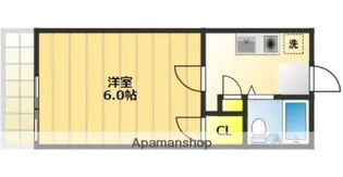 ハイツ石川【1階】の間取り