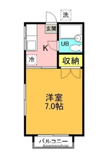 第一コーポフタバ【2階】の間取り