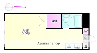 ハイムウィステリア【1階】の間取り