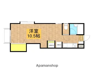 グレーコートむさしの【201号室】の間取り