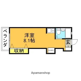 青葉ハイツ【1階】の間取り