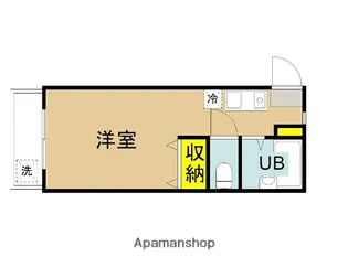 ハイツみゆき【2階】の間取り