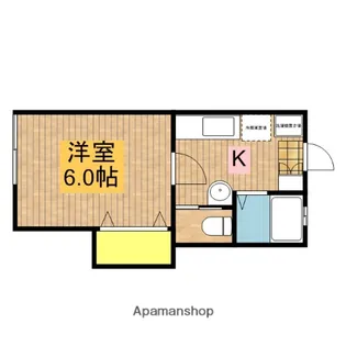 パーシモンヒルズ【2階】の間取り