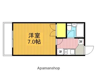 フレンドコーポ【1階】の間取り