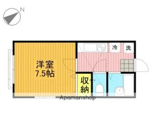 アネックス中町【2階】の間取り