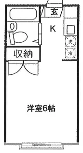 モンシャトー渡辺【2階】の間取り