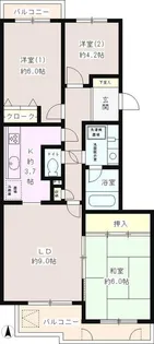 井の頭パーク・プラザ【1階】の間取り