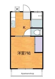 グリーンハイツ【2階】の間取り