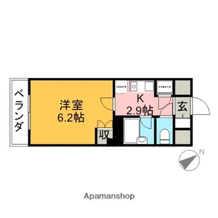 東京都武蔵野市吉祥寺北町3丁目【マンション】の間取り