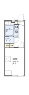 レオパレスエスペランサ【2階】の間取り