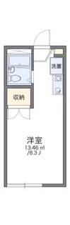 レオパレスウィステリアC【202号室】の間取り