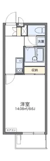 レオネクストレグルス【1階】の間取り