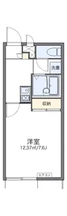 レオパレスシャトレー【1階】の間取り