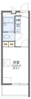 レオパレスパークサイドグレース【3階】の間取り