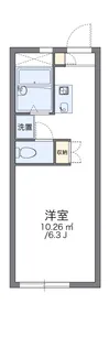 レオパレス北田園【1階】の間取り