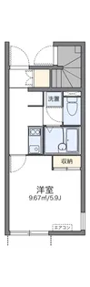 レオネクスト六番館【1階】の間取り