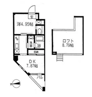 東京都小平市小川町1丁目【マンション】の間取り
