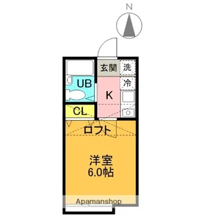 パークプレイス【2階】の間取り