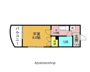 スカイルームピアハセガワ【3階】の間取り