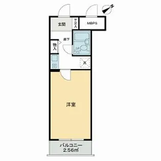 ライオンズマンション東村山第3【4階】の間取り