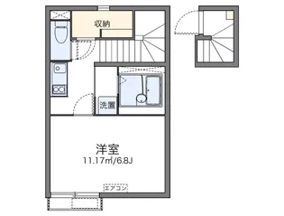 レオネクストショー【2階】の間取り