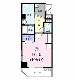 アルバせいせき【1階】の間取り
