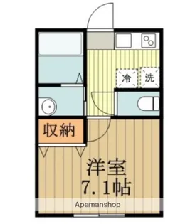 AZEST−RENT国分寺Ⅱ【2階】の間取り