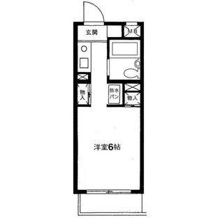 ヴィラージュ小金井【2階】の間取り