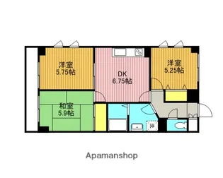 ビアーレ小金井【3階】の間取り