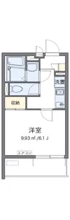 クレイノ石原橋【1階】の間取り