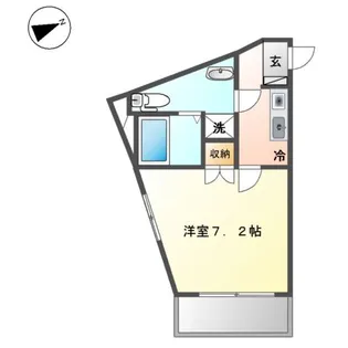 オネスティ桜ヶ丘【1階】の間取り