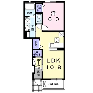 サクラガーデン【1階】の間取り