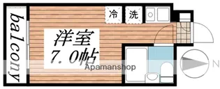 タッシ国立【2階】の間取り